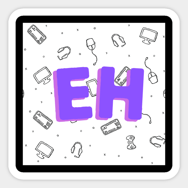 Eh from Nick Eh 30 Purple Version Sticker by RinggoStyle Adventure